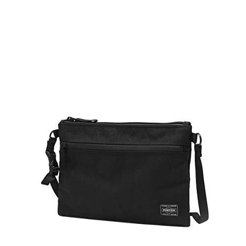 PORTER Yoshida Bag SACOCHE Shoulder Bag HYBRID Black 737-17820 w