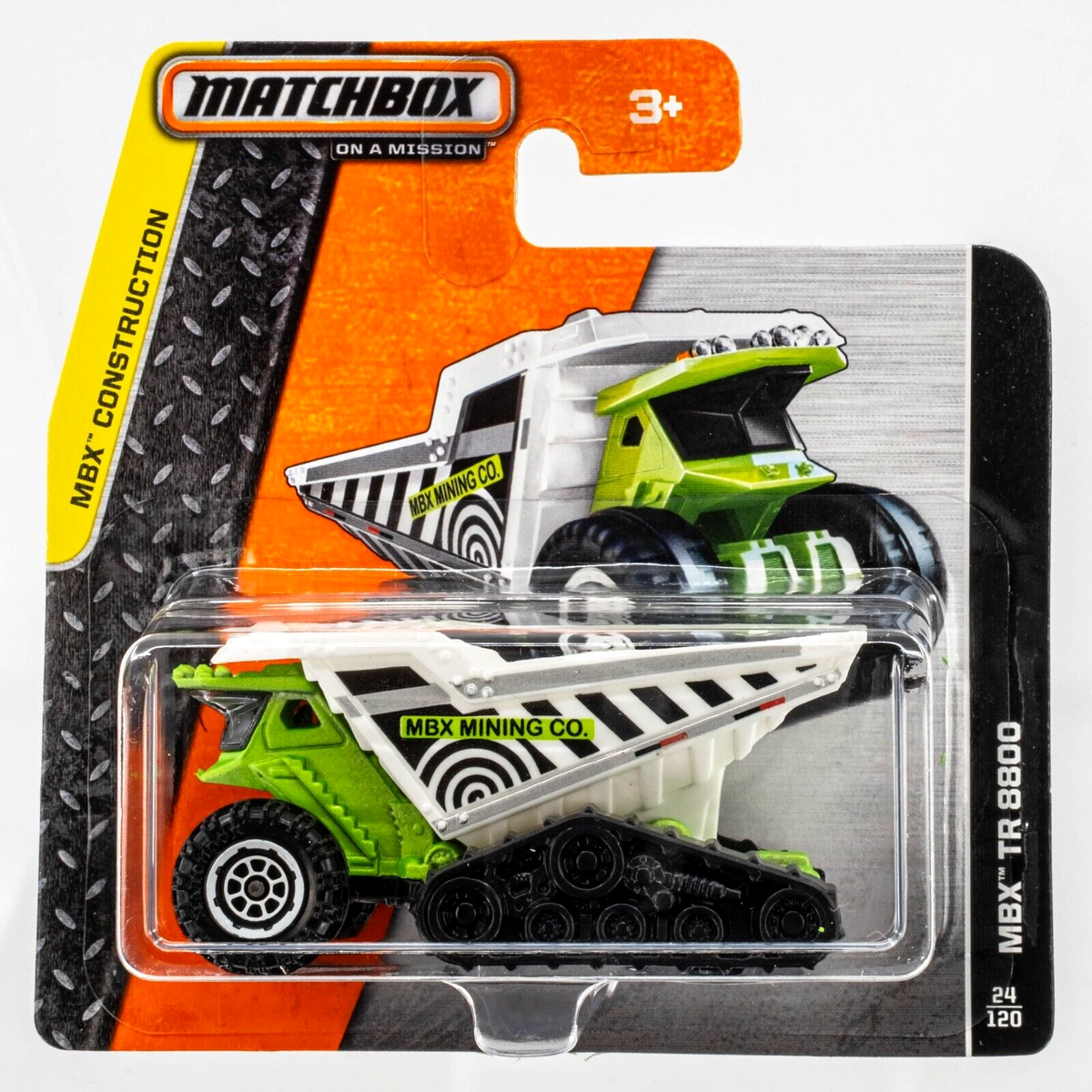 2014 Matchbox #24 MBX TR 8800 (Dump Dozer™) GREEN | MIX MINING CO