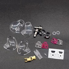 SHURE SE846 Shell Clear Black Left Right Repairing Replacement House Cover Parts