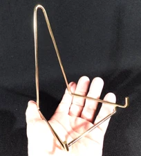 Easel Display Stand Metal Large Size Gold Color