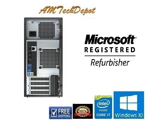 Dell Optiplex 7010 Core i5 3.4Ghz 16GB Win10 Pro 64-BIT 2 TB HDD W/Dual Display - Image 2 of 3