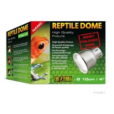 EXO TERRA REPTILE DOME - NANO - HIGH QUALITY FIXTURE - 40 W MAX - PT-2361