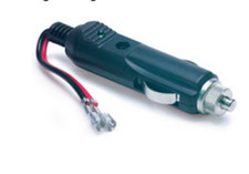 2-PACK 12-Volt Fused Replacement Accessory Lighter Plug with Leads