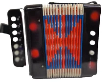 Kids Accordion Toy Mini Musical Instruments 10 Keys Button