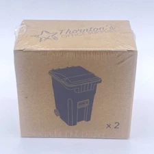 Thornton's Office Supplies Mini Curb - Trash & Recycle Bins