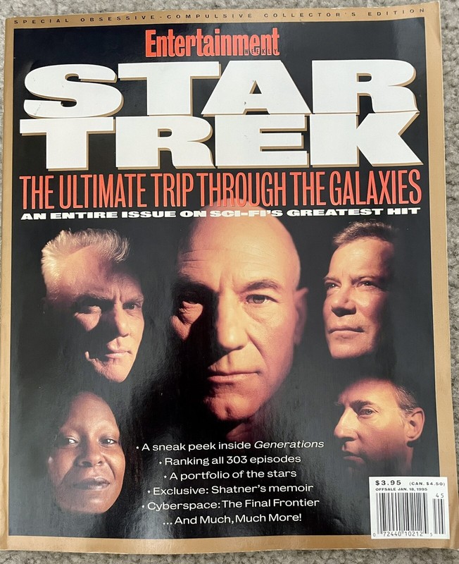 STAR TREK Next Gen - Entertainment Weekly Special Collector's Edition  1 18 1995