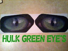 Polaris RZR 800 900 HULK GREEN Eyes HeadLight Covers head light RUKINDCOVERS