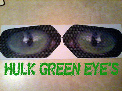 Polaris Sportsman 570 EFI HD HULK GREEN Eyes RuKind HeadLight Covers head light