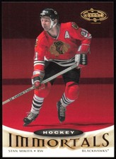 2000-01 Upper Deck Heroes #123 Stan Mikita Chicago Blackhawks