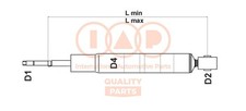 IAP QUALITY PARTS Radlagersatz f&uuml;r TOYOTA LAND CRUISER (J6) 73,5mm 409-17040K