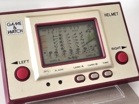Nintendo Game & Watch Helmet CN-07 Japanese Retro Handheld System Used #03368907
