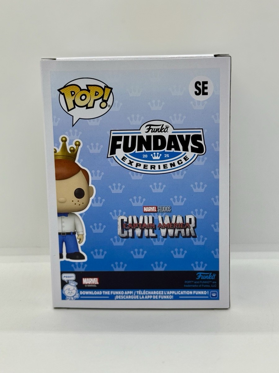 Funko Pop Freddy Funko Iron Man LE 150 Diamond Funko Fundays SHOW