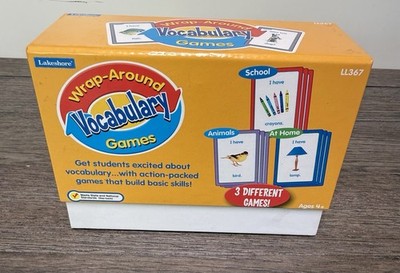 Lakeshore Early Literacy Vocabulary Wrap-Around Games PK K