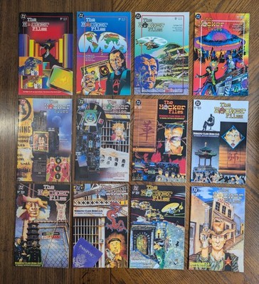 Hacker Files #1-12 Full Series DC Comics 1992 Lewis Shiner Green Lantern Oracle