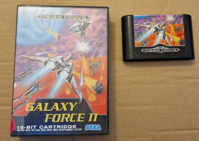 Sega Megadrive Spiel - Galaxy Force II 2 - Classic Retro Shoot Em Up