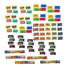 SUPER GRAMD MIX bubble gum Donald, Turbo, TXtreme, Tom & Jerry, Love Is - 100pcs