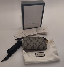 Gucci GG Supreme Canvas Ophidia portachiavi beige/ebano