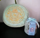 Bridgerton Gift Bundle 1 x Bloom of the Season Candle 1 x Green Macaron Cushion