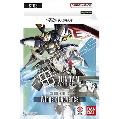 Gundam Card Game: Wings of Advance Starter Deck ST02 Bandai New Sealed English