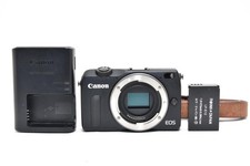 Canon EOS M2 Mirrorless Camera Body Black Compact Tested Excellent Condition