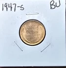 1947-s Lincoln Wheat Cent Brilliant Uncirculated RD #R196
