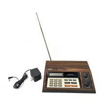 Uniden BC 170 16 Channel Programmable Scanning Radio Wood Grain Vintage Scanner