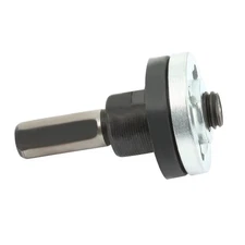 3 in 1 SET 10mm 3/8" Drill Angle Grinder Mandrel Adapter Disk Holder 2 Wrench