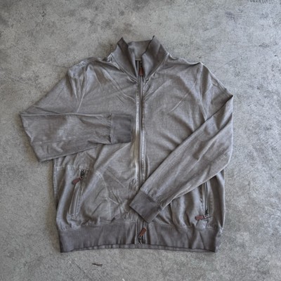 The One Richard Choi Jacket XL NWT Style #K9440 Colin Zip Cardigan Cotton Pique