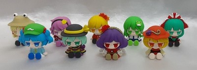 Touhou Project Jitot Rubber Figure Vol.3 Normal 9 Types Set Choco