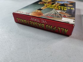 All Pro Basketball (Nintendo NES, 1989) Box Cart Tested & Working 