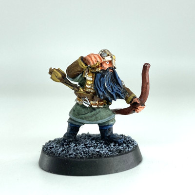 Zwergenbogenschütze - Warhammer / Herr der Ringe Games Workshop bemalt X4734