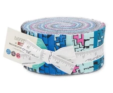 Dapper Prints Luke Haynes Moda Fabrics Jelly Roll 45 Pieces 2.5” X WOF