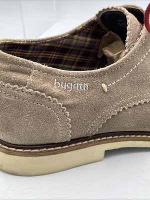 Bugatti Men\'s EU 46 US 13 Tan Suede Derby Lace-Up Shoes Comfort Classic Bugatti Men main image 2