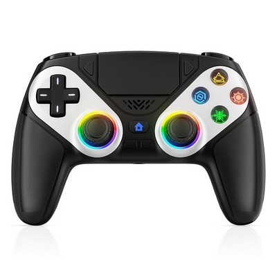 PS5 Controller RGB Wireless mit Turbo Makro, Dual-Vibration, 6-Achsen, 3,5