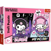 Trefl Puzzle Hello Kitty Kuromi Kinderpuzzle Kinder 160 Teile 41 X 27.8 Cm 15430