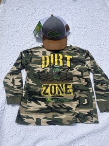 John Deere 21st Century Hat Cap will include camouflage John Deere shirt.