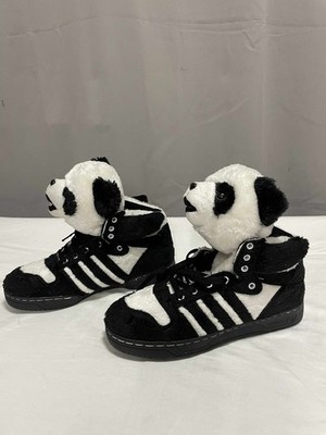 Adidas JS Panda Bear Jeremy Scott Größe Uk 7,5 Neu 