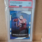 Panini 2017 Donruss Patrick Mahomes II Rated Rookie #327 PSA 9 Chiefs