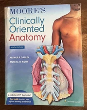 Moore's Clinically Oriented Anatomy, Ninth Edition Fast Shipping Free Shipping..