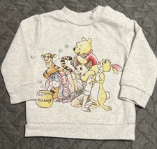 Disney Baby Winnie the Pooh Unisex Sweatshirt Size 6-9 Months