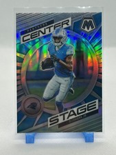 DJ Chark Jr 2023 Panini Mosaic - Center Stage - Silver Prizm #CS-DJC - Panthers