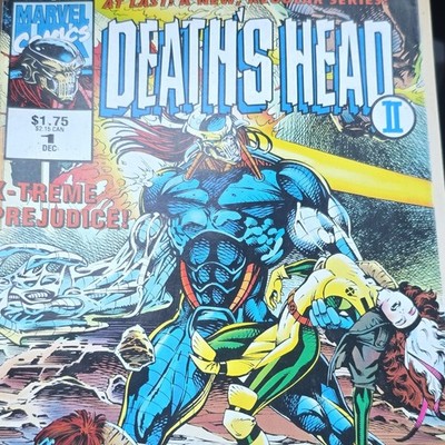 Marvel Comics Death's Head II #1 Wolverine Abnett & Lanning 1992