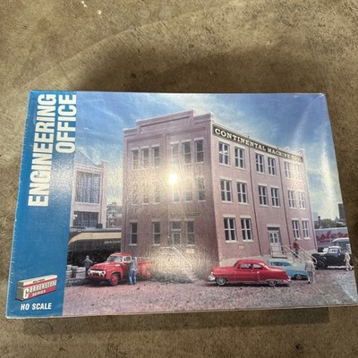 Walthers 933-2967 HO Cornerstone Series Engineering Office Building Kit