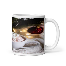 Winter Wonderland Ceramic Mug - Cozy Christmas Tree Hot Cocoa Cup