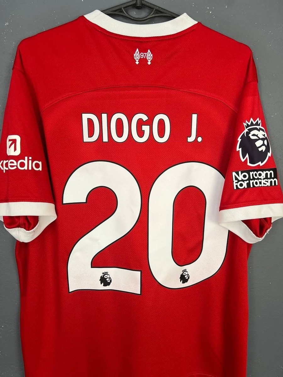 MEN'S FC LIVERPOOL 2023/2024 DIOGO JOTA #20 SOCCER FOOTBALL SHIRT