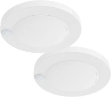 LED 6" 120 Volts Closet Light Wired, PIR Motion Sensor Ceiling Disc Light, 15W,