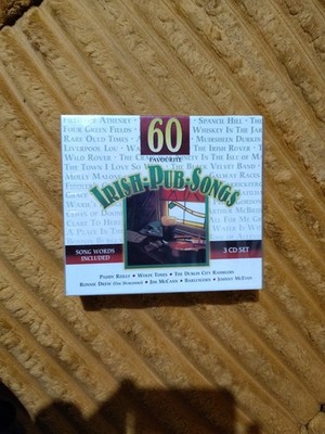 60 Favourite Irish Pub Songs by Various (CD 2011) NIP