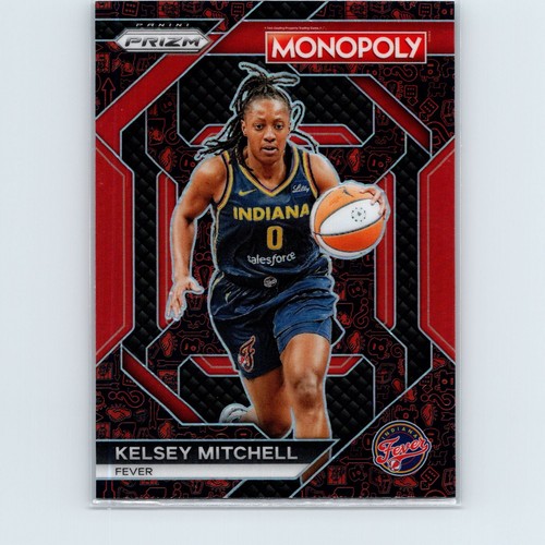 2024 Panini Prizm Monopoly WNBA Kelsey Mitchell #WNBA28 Classic Red Icons Fever