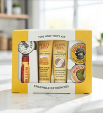 Burt's Bees Tips and Toes Kit Hand Foot Care Gift Set