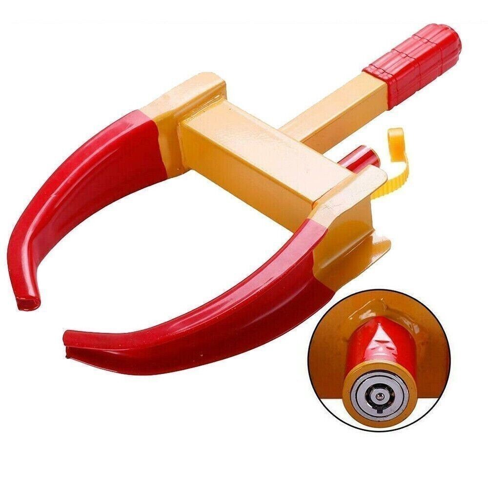 ⭐Universal Anti Theft Device Steel Wheel Clamp Tire Lock Car Security Truck Boat